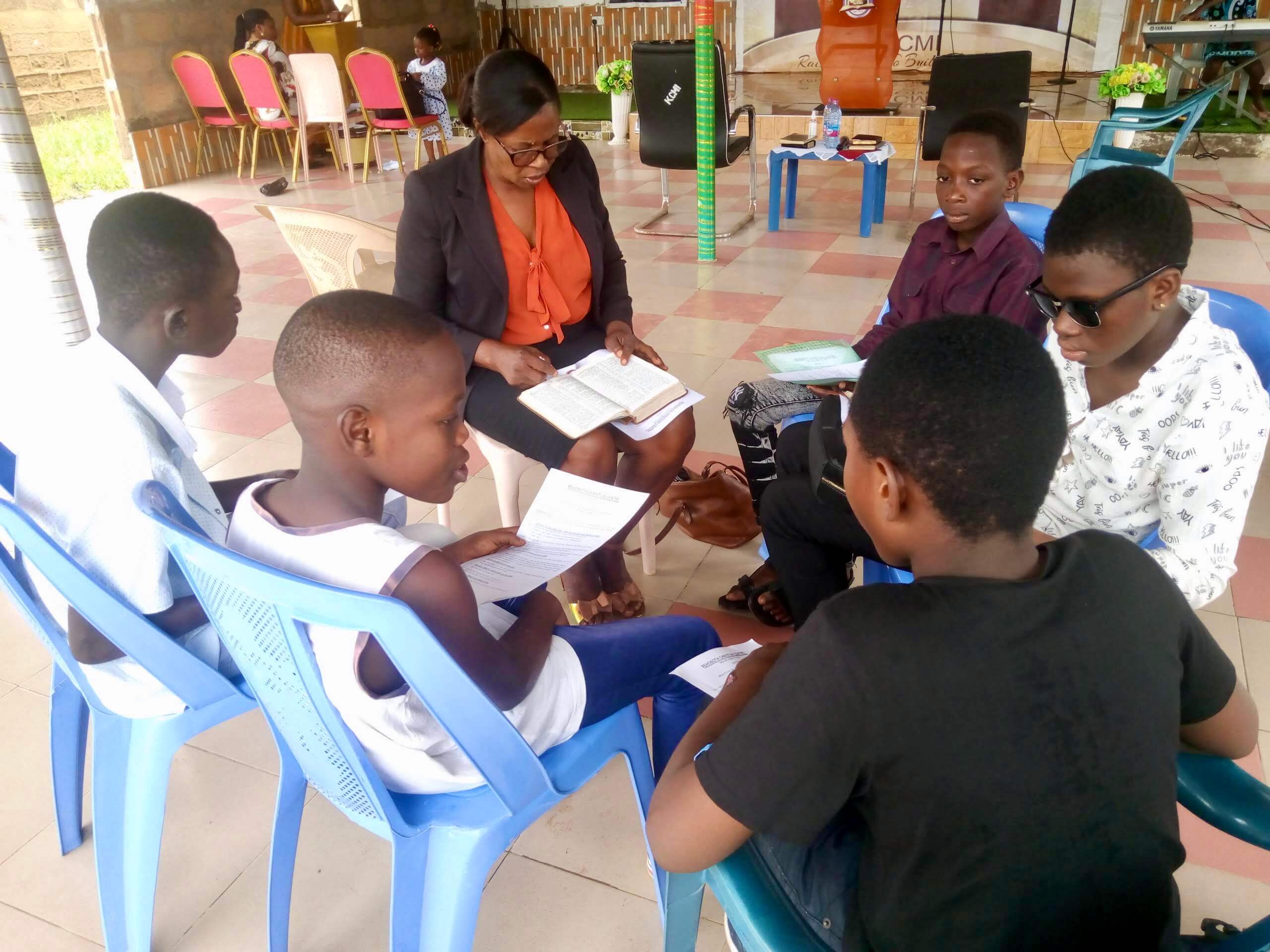 Cross-section of KCMI Accra Church Members in view